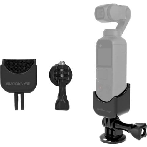 DJI OSMO Pocket Accessories Selfie Stick Aapter Base Mount OSMO Pocket Tripod Holder Handheld Gimbal Action Camera Mounting