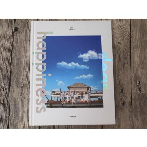 EXO autographed signed photobook Dear Happiness in Fiji Islands new korean official version 10.2016