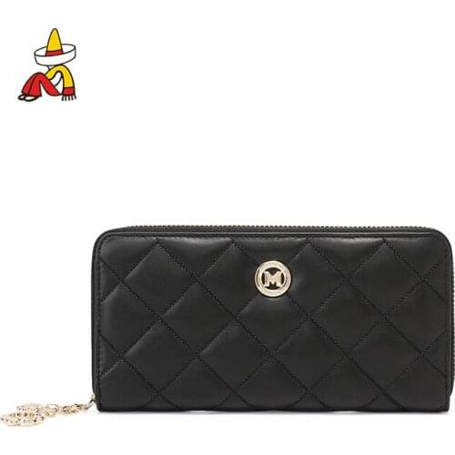 Mexican New Fashion Women Wallets Long Style Multi-functional wallet Purse Fresh PU leather Female Clutch Card Holder