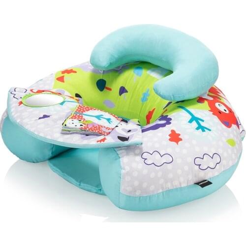 Funny Animals Backed Floor Cushion, Baby Sitting Support
