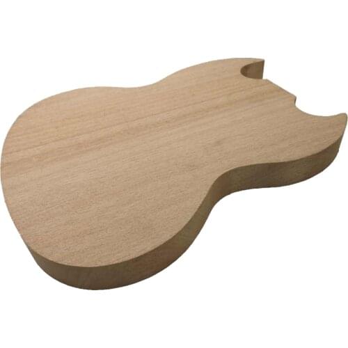Unfinished Mahogany Guitar Body Material luthier Supply for SG Guitar