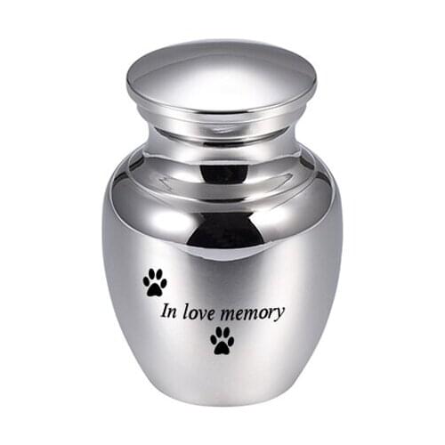 Delicate Mini Keepsake Urn Cremation Jewelry For Human pet Ashes urn Stainless Steel Memorial locket Urn Ashes Funeral Casket