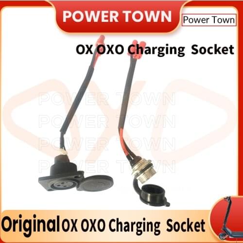 Original Oxo Ox electric scooter Accessories Charging Socket charging Port charging interface