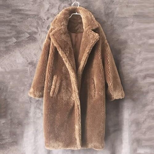 Real Picture Women Fur Coats Fleece Coats Quality Woman Winter Lamb Fur Coats American Style Trench Coats Women Overcoats A071