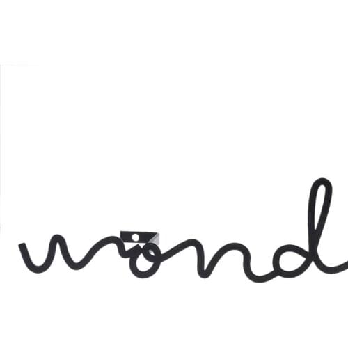 Wire Letters Home Decor Interior Wall Sign Gift Love Happy Kitchen Livingroom