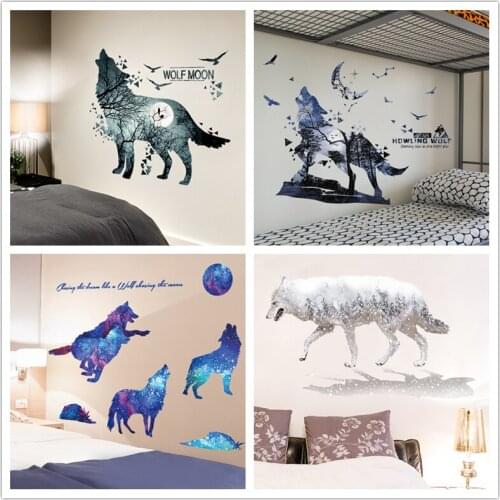 SHIJUEHEZI Mirror Wall Stickers