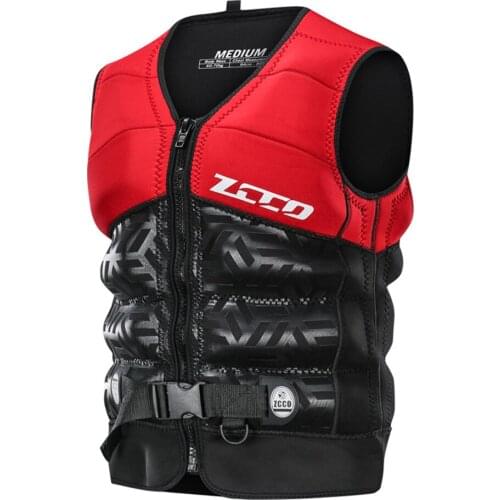New Life Jacket Vest Survival Floating for Children Adult Swimming Buoyancy Aid Vest for Fishing Surfing Diving Rafting Kayaking