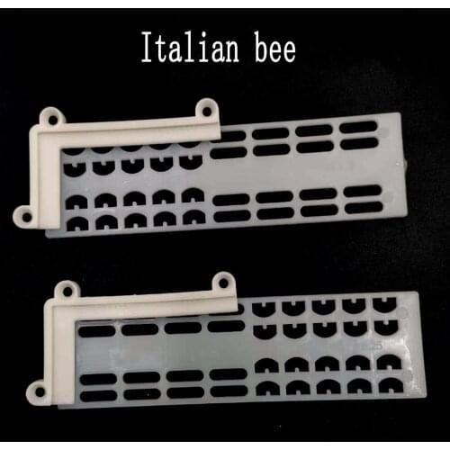 30PCS Wholesale Professtional Italian Bees Apis Mellifera Anti Queen Fly Escape Plastic Anti Stealing Bee Bar Beekeeping Tools