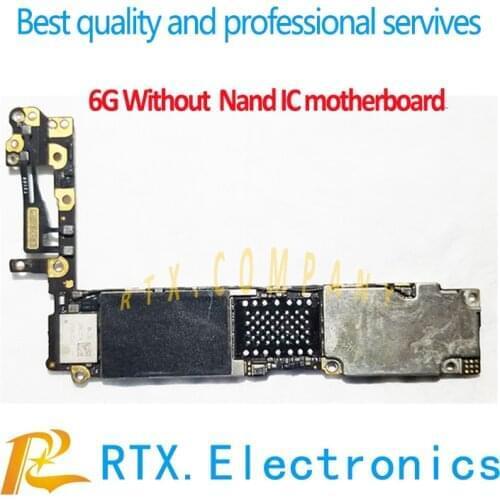 5pcs/lot for IPhone 6 4.7inch Used Motherboard Without Nand Flash IC chip Main Board Practise Remove & FIX Technical Logic Board