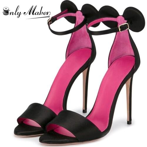 Mickey Shining Golden Sexy Thin high heel Sandals for Party Danceing Queen Large big size 15
