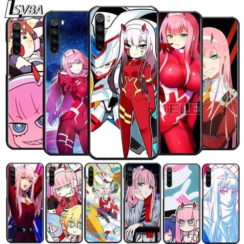 Darling in the franXX for OPPO Reno 2 Z 2Z 2F 3 4 4Z 4F 4SE 5 Pro 4G 5G ACE 10X ZOOM F7 A5 A9 2020 Soft Black Phone Case