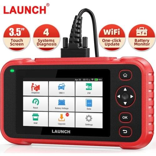 Launch CRP123i OBD2 Diagnostic Tool ABS SRS Engine Transmission Syetm Multi-language OBD Code Reader Scanner 2021 Free Update
