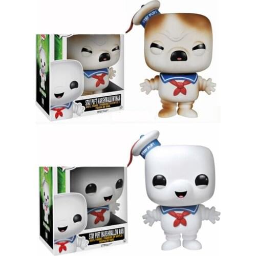 Funko The Movie Ghost Busters Stay Puft Marshmallow Man 109# Vinyl Action Figures Colres Collectible Model Toy for Children