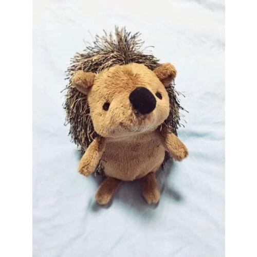 The simulation of the Hedgehog Plush Toy Cute Stuffed Animals 15cm Baby Kids Toys for Children Gifts