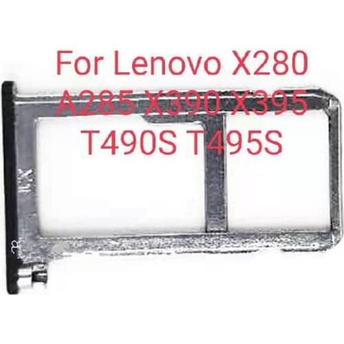 New Original SIM + SD Card Tray For Lenovo Thinkpad X280 A285 X395 T490s X390 T495s Series,P/N 01YU004 01YN258 01YU005