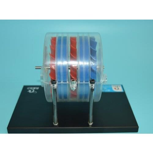 Multistage steam turbine model High school physics standard configuration laboratory demonstrator Physics show-how equipment