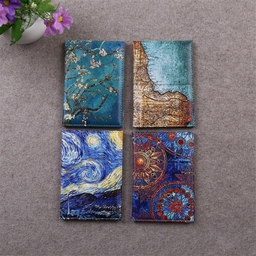 Fashion Women Men Passport Cover Pu Leather Marble Style Travel ID Credit Card Passport Holder Packet Wallet Purse Bags Pouch