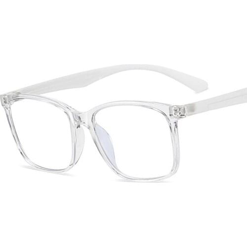 Veshion TR90 Glasses Frames Classical Square Ultralight Anti Blue Light Men Optical Fashion Computer Glasses