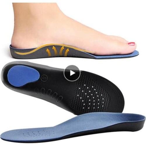 High Quality Flat Foot Orthopedic Insoles For Shoes Soles Inserts Arch Support Corrector Men Women Shoe Pad Eva Sports Insoles