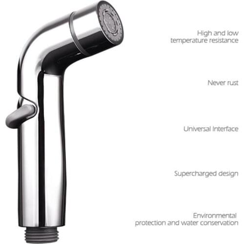 High Pressure Toilet Handheld Bidet Sprayer Shower Faucet Ducha Cleaner Adjustable Spraying for Bathroom Shower Head