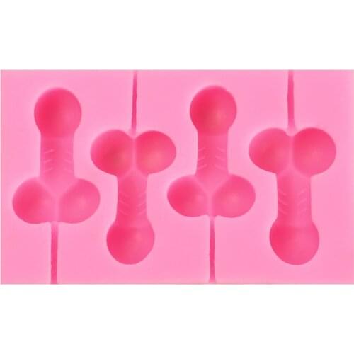 Sexy Penis Cake Mold For Soap, Birthday Fondant , Chocolates, Ice and Lollipop 8 Penis Shape Cake Mold dick Ice Cream Creative