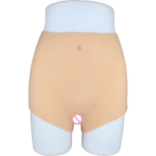 RAOPIN Crossdresser Silicone Realistic Vagina Panties Shemale Transgender Sissy Artificial Sexy Pussy Underwear Draag s Tits