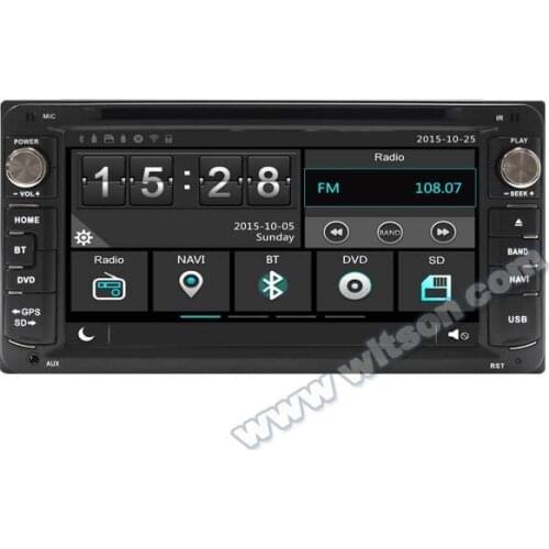 6.95" Capacitive Touch Screen Special Car DVD for Toyota Corolla 2000-2006 & Hilux 2001-2011 with Front DVR Camera Support