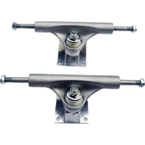 Top!-Skateboard Bracket Four Wheel Skateboard Bridge Brush Street Board Double Warpage 5 Inch Truck Accessories