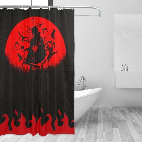 Akatsuki 2 Bathing Bathroom Bath Curtain Anime Manga Fabric Waterproof Polyester High Quality Show Curtains