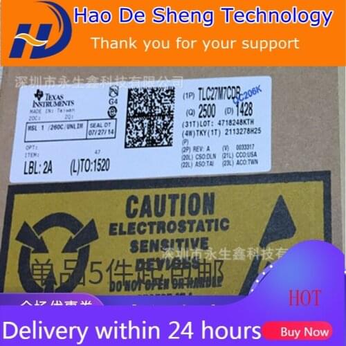 10PCS/LOT TLC27M7CDR SOP8 Logo 27M7C Operational Amplifier New Original In Stock