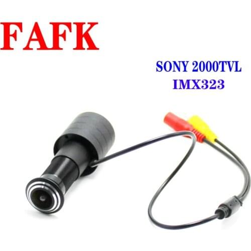 2000TVLCCTV Mini Analog Door Eye Surveillance Camera Concealed Peephole Security Surveillance Camera