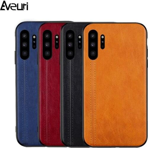 PU Leather Phone Case For Samsung Galaxy S10 S20 Plus Note 9 10 Pro Coque Silicone Cover Case For Samsung A6 A7 A8 A9 2018 Funda