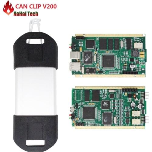 Best Price High Quality Can Clip Latest For Super Can Clip V200 Reprog OBDII OBD2 Scanner Diagnostic Tool Interface