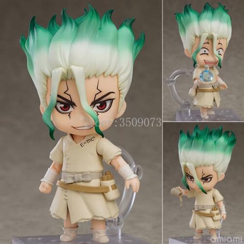 10cm Dr.STONE Anime Figure Ishigami Senkuu 1262# Action Figure Toys amber Ishigami Senkuu Figurine Collection Model Doll Gift