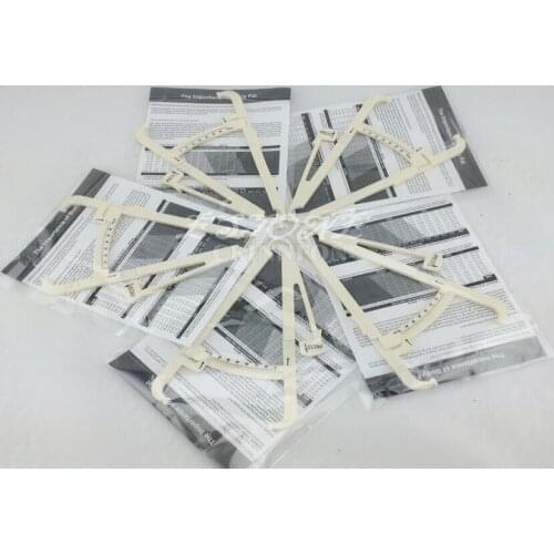 500Pcs/Lot Practical Body Fat Caliper Skin Analyzer Measure Charts Fitness Slim Keep Health Tester Body Fat Monitor Meter