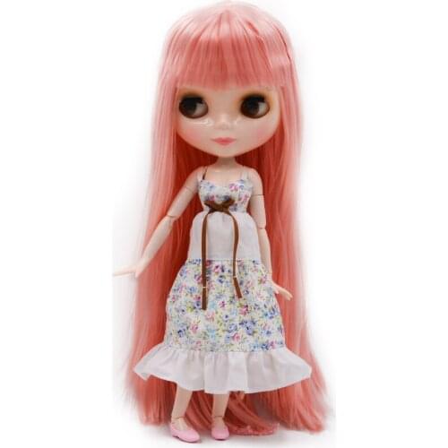 Neo Blyth Doll NBL Customized Shiny Face,1/6 BJD Ball Jointed Doll Ob24 Doll Blyth for Girl, Toys for Children NBL21