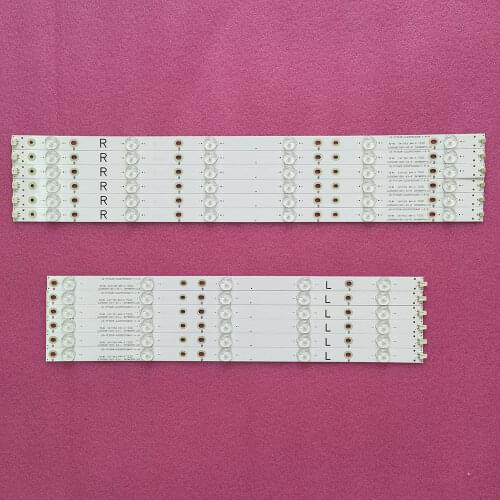 100 set New LED Strip For AOC TV LD50V02S T5002S GJD500611002-X2-L-R LB-PF3528-GJD2P5C506X11-R-B