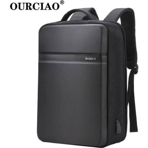 USB Charging Laptop Backpack Anti-theft Waterproof School Backpacks 2021 Men Business Travel Bag Large Capacity Backpack