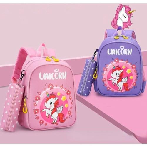 Kindergarten Schoolbags Customized Cartoon Printed Childrens Schoolbags To Reduce The Burden on The Spine Protection Backpack