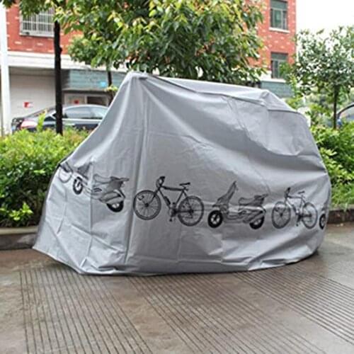 Waterproof Bike Cover Cycling Portable Rain Snow Dust Sunshine Resistant Cover Indoor Outdoor Bicycle Motorcycle Accessories