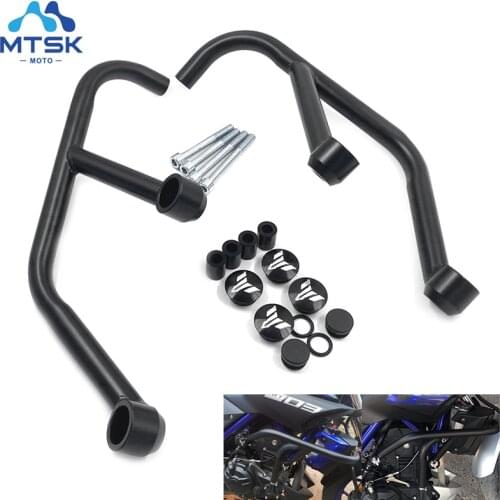 For MT-03 MT25 Motorcycle Accessories Engine Guard Crash Bar Protector For Yamaha 2015 2016 2017 2018 2019 MT-03 MT-25 MT03 MT25