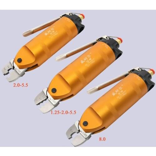 1.25mm-8mm high quality small pneumatic crimping tool, home/DIY high efficiency terminal cold press pliers, crimping pliers