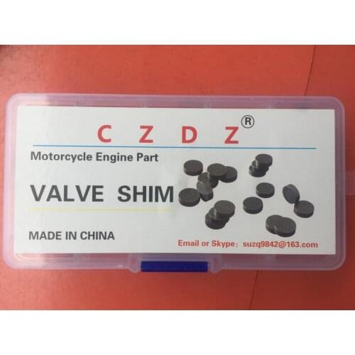 45pcs 7.48 mm Adjustable Valve Shims Thickness 1.20mm 1.25mm 1.3mm 1.35mm 1.4mm 1.45mm 1.5mm 1.55mm 1.6mm,5 piece of each size