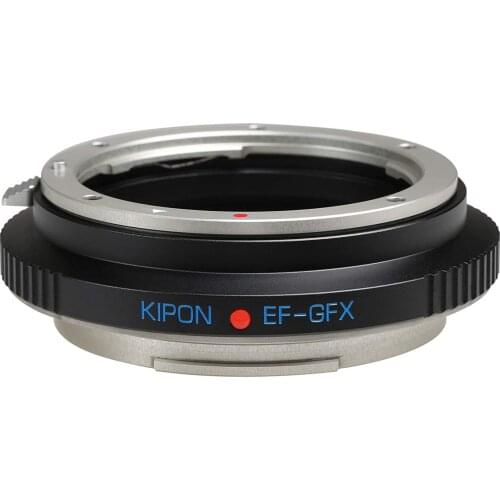 Kipon Adapter for Canon EOS EF Mount Lens to Fujifilm GFX Medium Format Camera