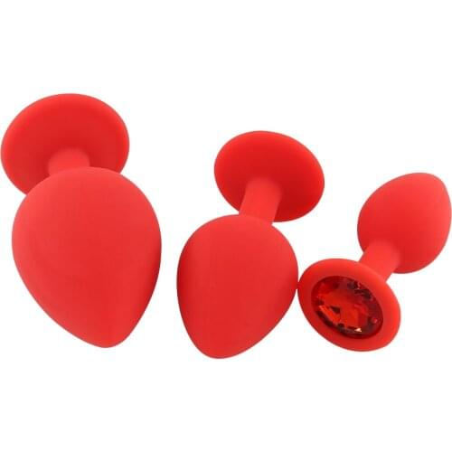 EXVOID Diamond Butt Plugs Sex Toys for Women Men Gay Silicone Sex Shop Anal Plug Anal Beads Prostate Massager Adult Products