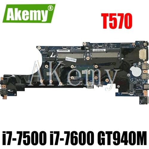 ForLenovo ThinkPad T570 i7-7500 i7-7600 Laptop Independent Graphics Card Motherboard FRU 02HL454 01ER128 01ER130 01ER404 01ER403