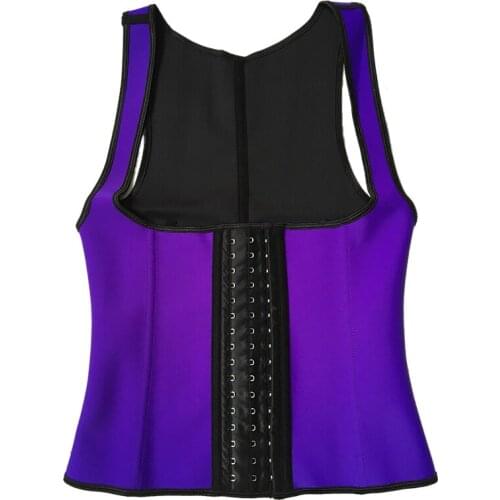 Shapewear Body Vest Three-layer wide Shoulder Strap Rubber 9 Steel Bone Belly Contracting Latex Reducing Girdles Shaping Corset