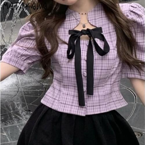 Блузки с бантом Matakawa China At AliExpress