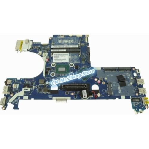SHELI FOR DELL E6230 Laptop motherboard 39GJ4 039GJ4 CN-039GJ4 I5-3320M CPU LA-7731P DDR3