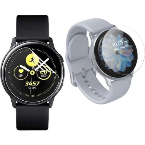 5pcs TPU Soft Protective Film Cover For Samsung Galaxy Watch Active 2 40mm/44mm Active2 SmartWatch Screen Protector Protection